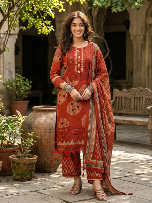 Pemium_Cotton_Kurti_Set