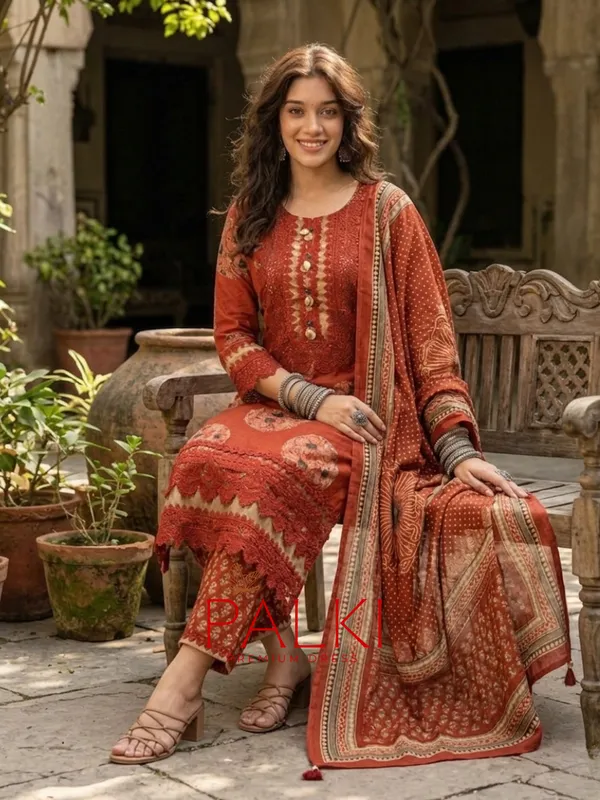 Pemium_Cotton_Kurti_Set