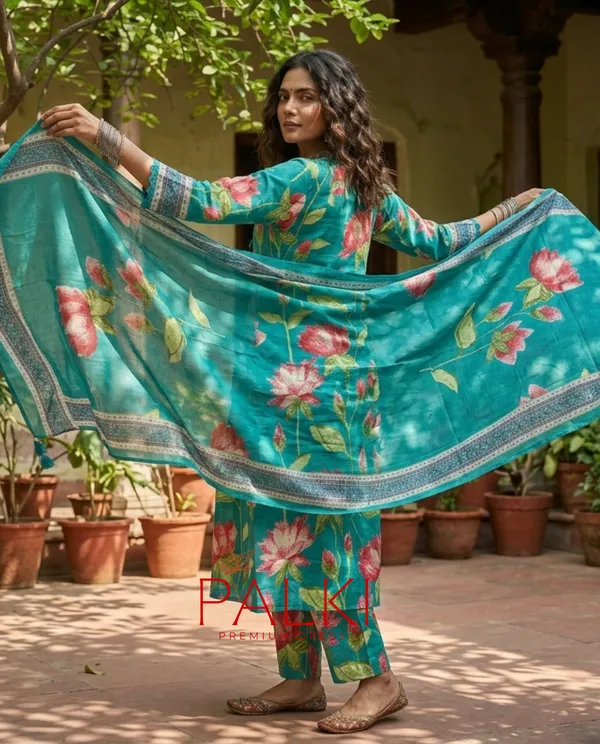 Anarkali_Cotton_Kurti_Set