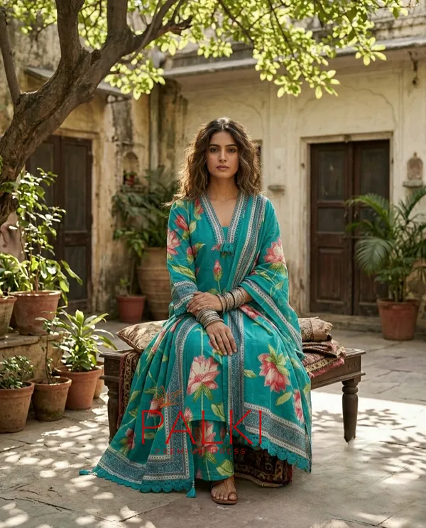 Anarkali_Cotton_Kurti_Set