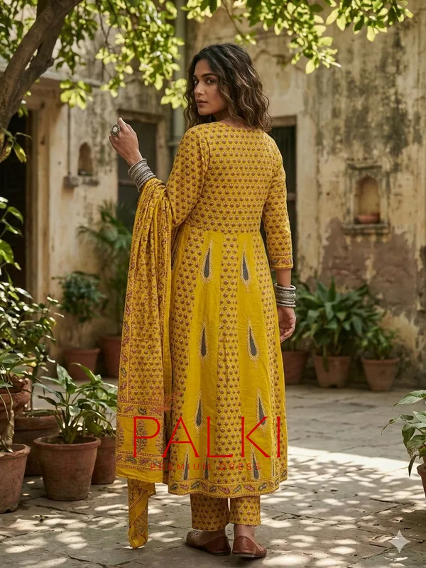 Anarkali_Cotton_Kurti_Set