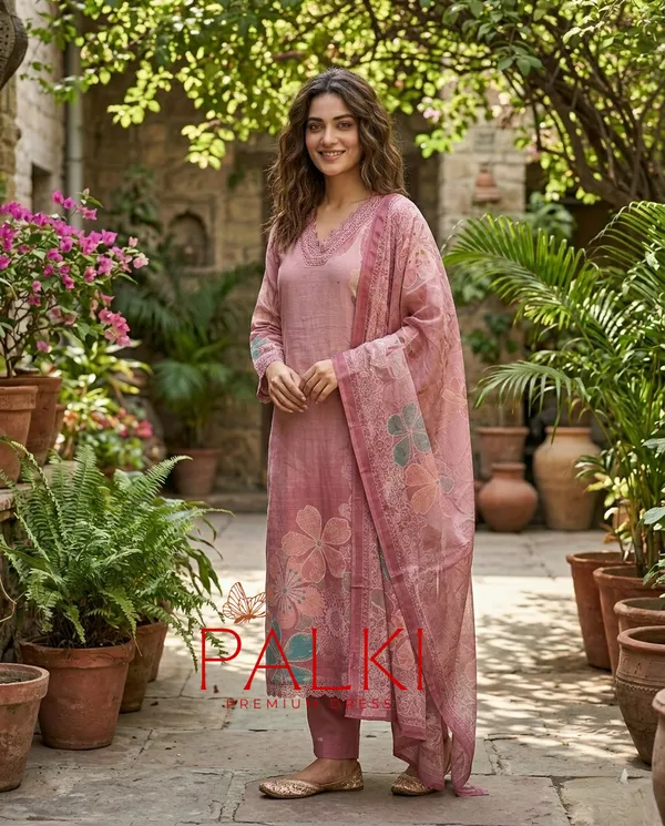Linen_Cotton_Kurti_Set