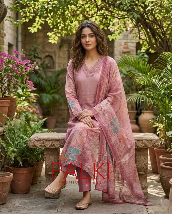 Linen_Cotton_Kurti_Set