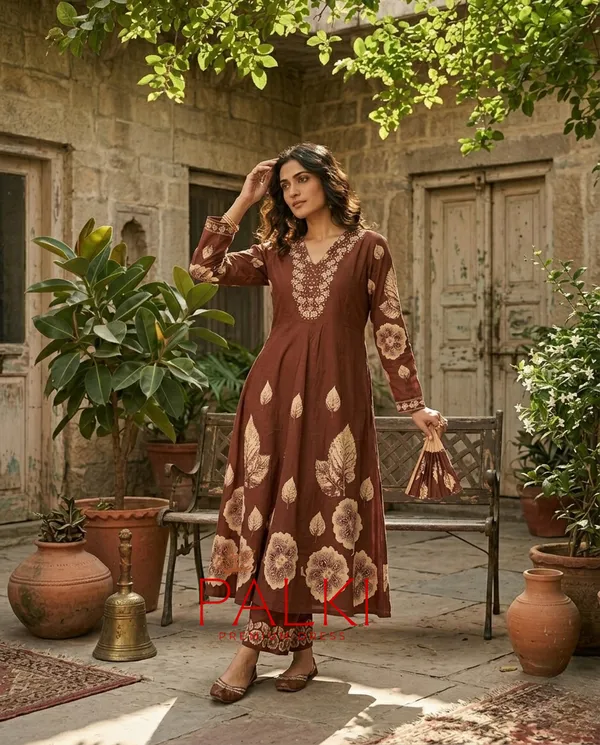 A-line_Kurti_Set_2Pcs