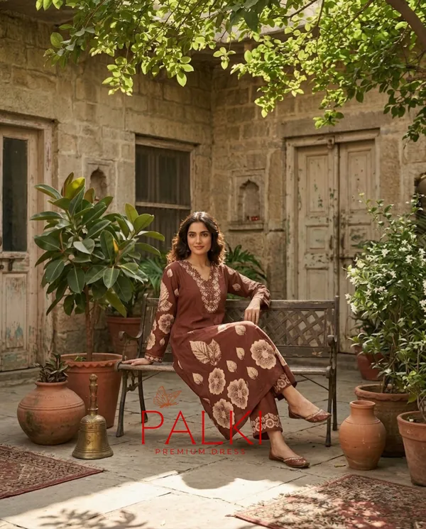 A-line_Kurti_Set_2Pcs