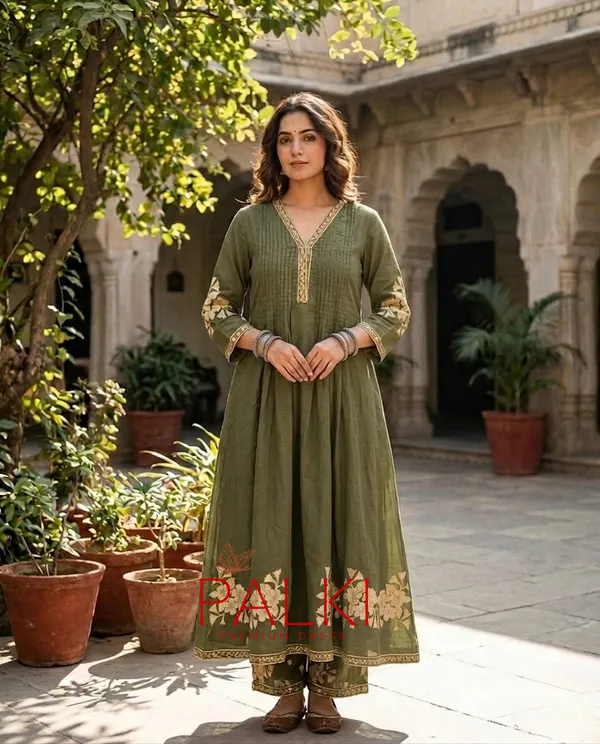 Anarkali_Cotton_Kurti_Set
