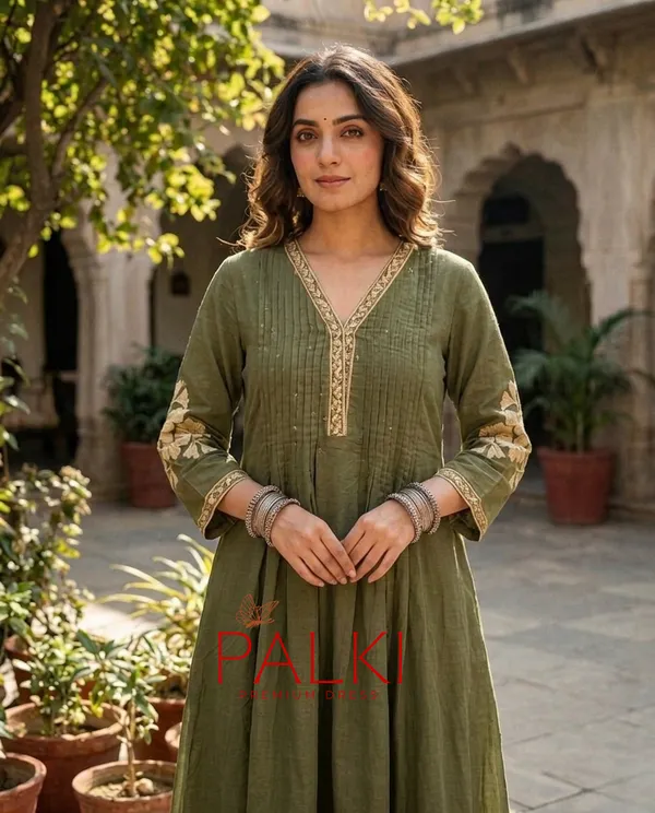 Anarkali_Cotton_Kurti_Set