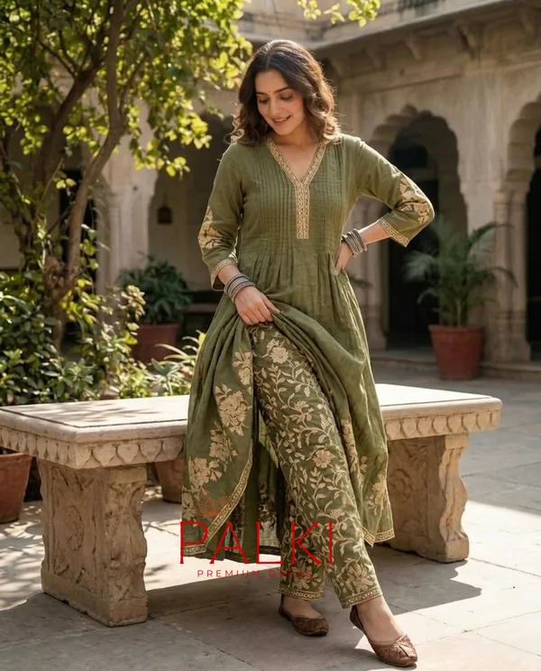 Anarkali_Cotton_Kurti_Set