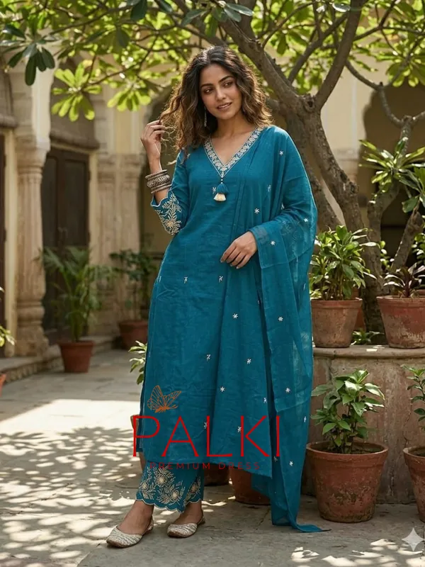 Premium_Cotton_Kurti_Set