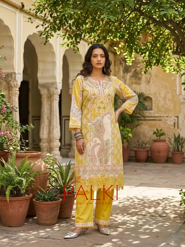 Pemium_Cotton_Kurti_Set