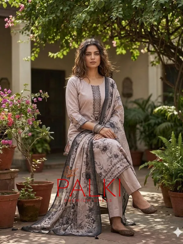 Linen_Cotton_Kurti_Set