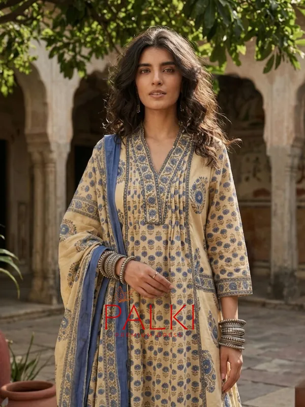 Anarkali_Cotton_Kurti_Set