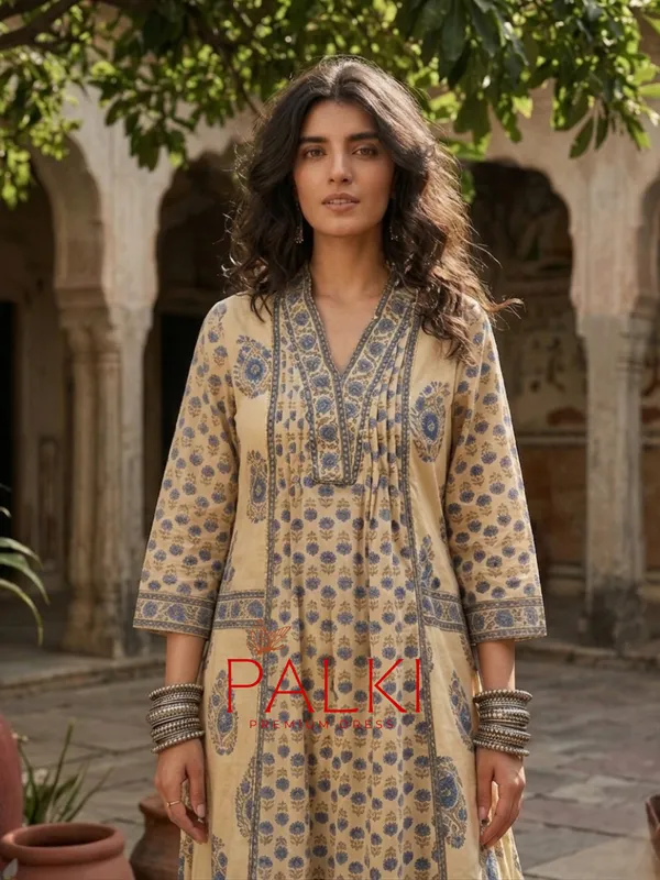 Anarkali_Cotton_Kurti_Set