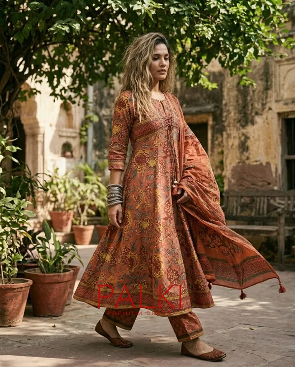 Anarkali_Cotton_Kurti_Set