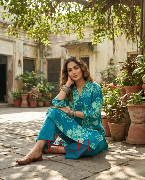A-line_Kurti_Set_2Pcs