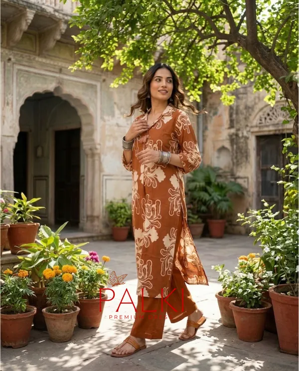 A-line_Kurti_Set_2Pcs