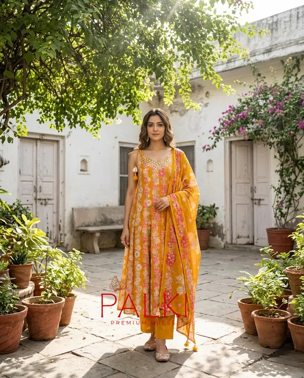 Strap_Anarkali_Kurti_Set