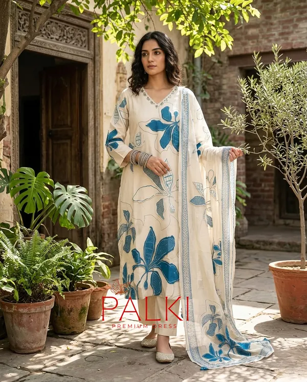 Floral_Cotton_Kurti_Set