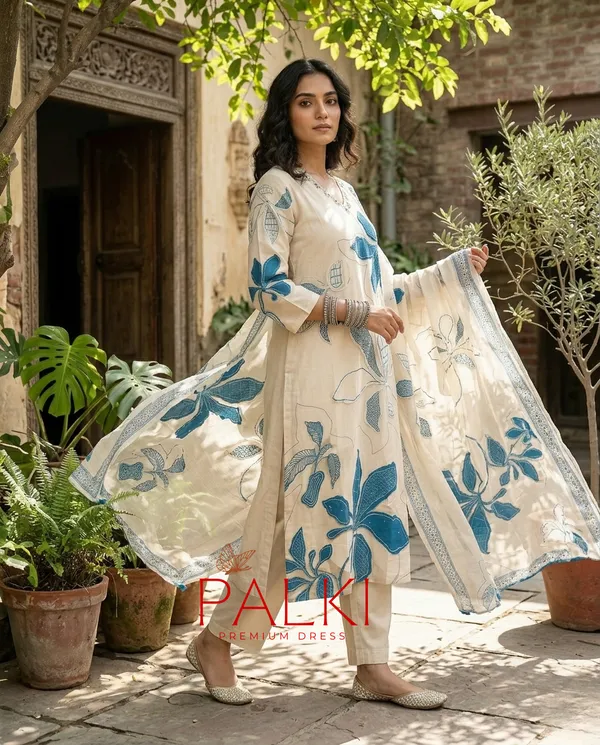 Floral_Cotton_Kurti_Set