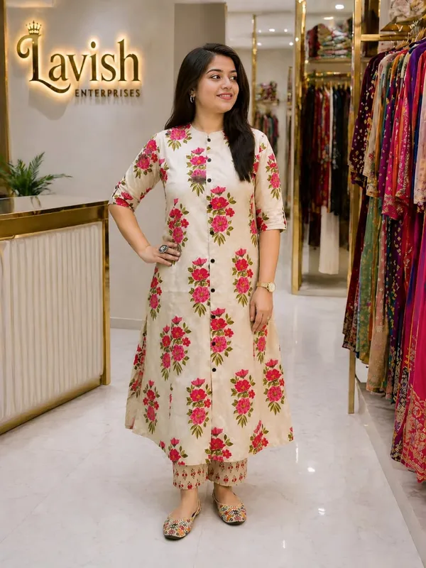 Cotton_Floral_Collar_Cord_Set_–_Summer_Comfort_Collection