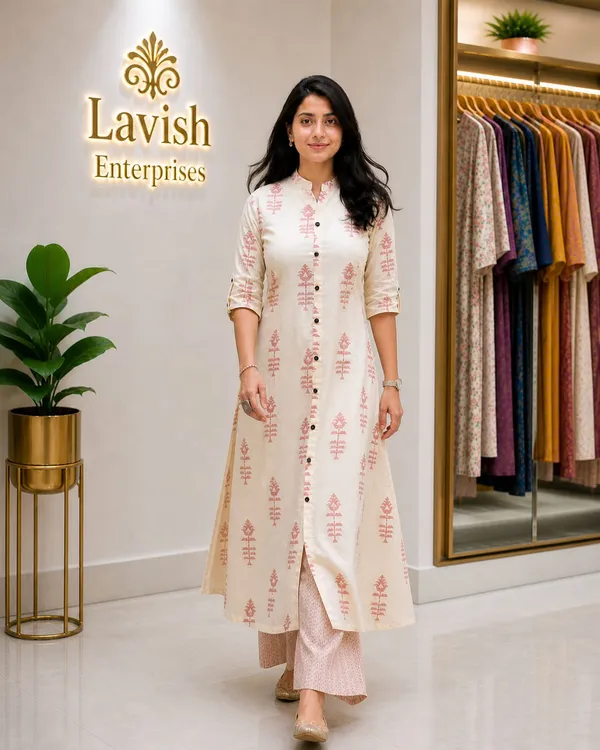 Cotton_Kurta_Pant_Set_for_Women,_Indian_Ethnic_Co-ord_Set,_Summer_Cotton_Cord_Set,_Casual_Daily_Wear_Kurti_Set,_Office_Wear_Outfit_–_Cream_Blush_Ethnic_Print