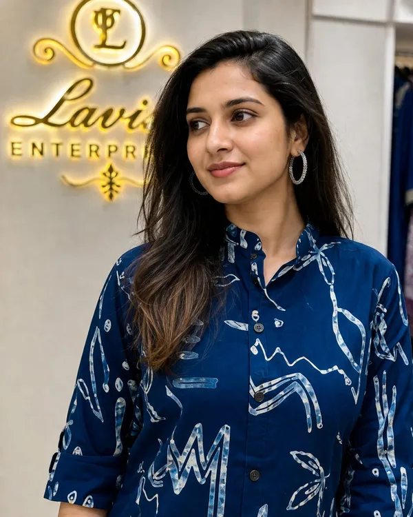 Cotton_Kurta_Pant_Set_for_Women,_Indian_Ethnic_Co-ord_Set,_Summer_Cotton_Cord_Set,_Casual_Daily_Wear_Kurti_Set,_Office_Wear_Outfit_–_Indigo_Blue_Abstract_Print