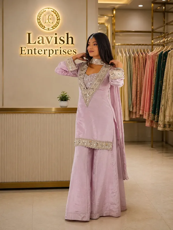Mirror_Work_Bustier_Set_for_Women,_Silk_Co-ord_Ethnic_Set,_Wedding_Party_Outfit,_Indian_Festive_Wear,_Designer_Kurta_Palazzo_Set_with_Dupatta_–_Blush_Pink