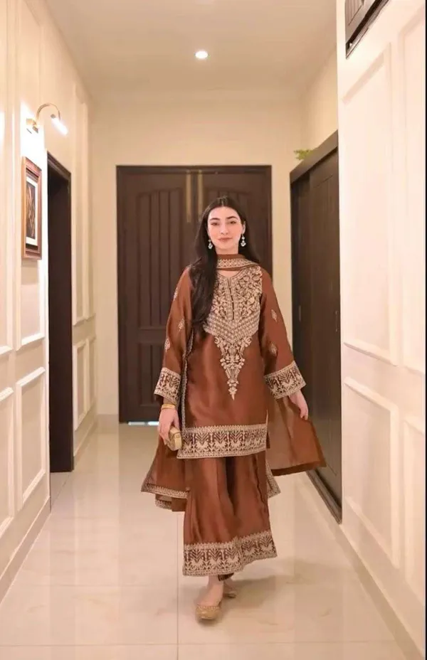 Brown_Chick_wear_Genz_Palazzo_set_For_Women