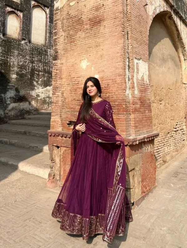 Deep_Purple_Glamorous_Sequin_wedding_wear_palazzo_set_For_Women