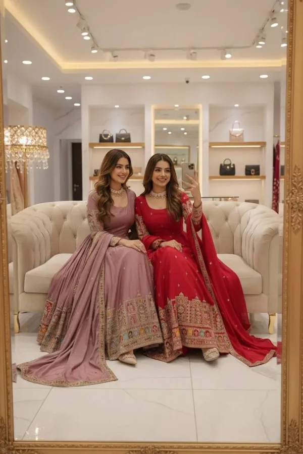 Mauve_Luxury_Chinon_Silk_Embroidered_Gown_Set_With_Pant_Dupatta