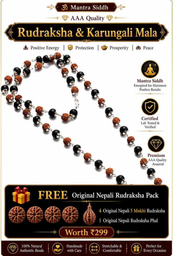 KARUNGALI_RUDRAKSH_MALA_ORIGINAL_UNISEX