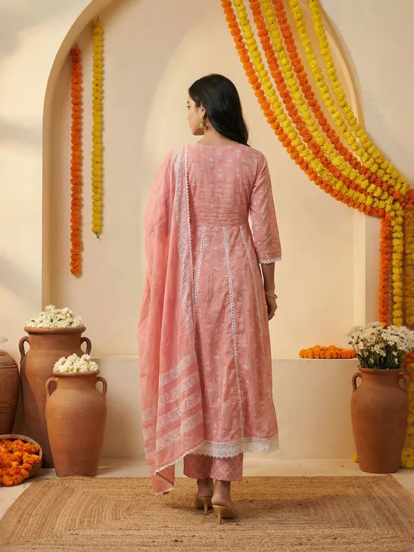 Peach_Embroidered_Kurta_Set_With_Dupatta_For_Women