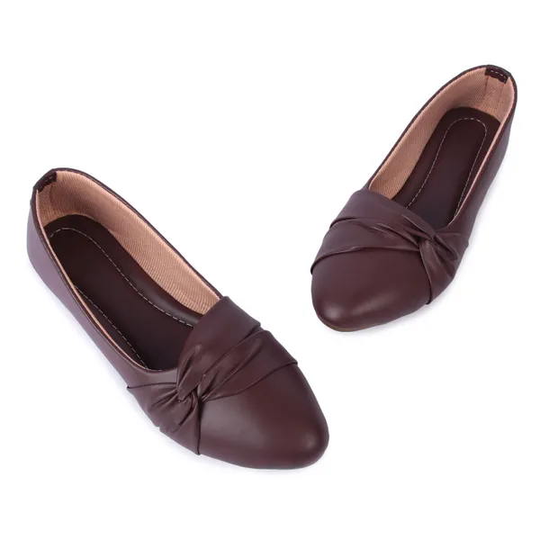 Brown_Casual_Slip_On_Ballerinas_For_Women