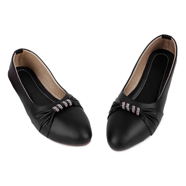 Black_Ballet_Flats_With_Rhinestone_Detail_For_Women