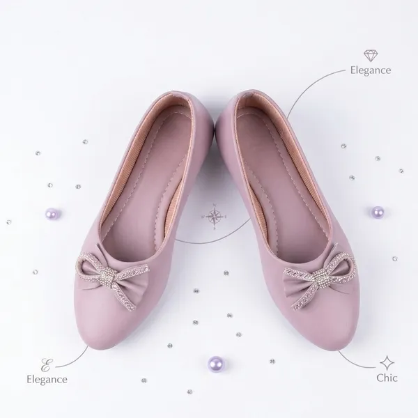 Lavender_Ballet_Flats_With_Bow_Detail_For_Women