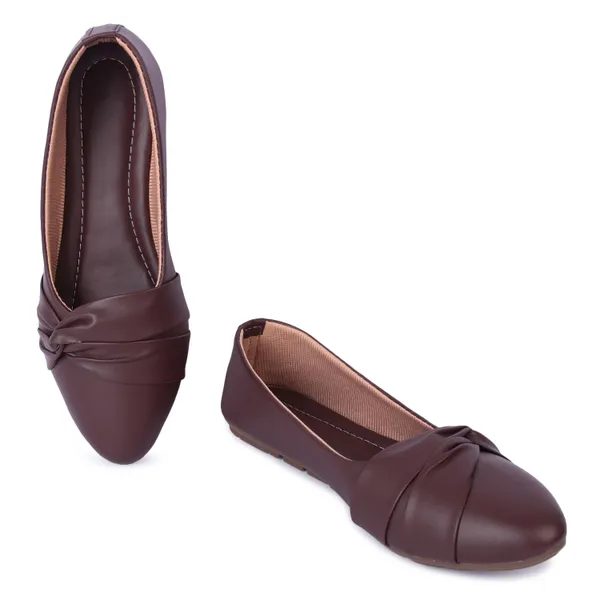 Brown_Casual_Slip_On_Ballerinas_For_Women