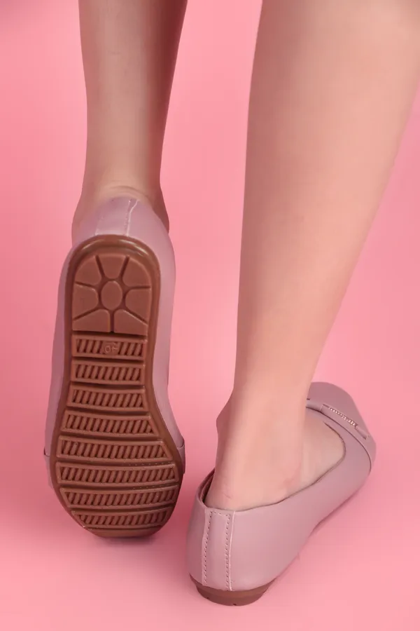 Pink_Pointed_Toe_Ballet_Flats_With_Metal_Bar_Detail_For_Women