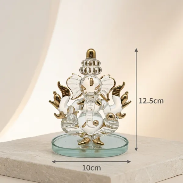 Borosilicate_Glass_Traditional_Ganesha_Idol_With_Gold_Accents