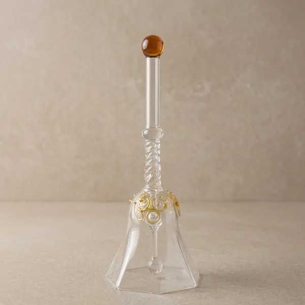 Borosilicate_Glass_Pooja_Bell_With_Golden_Detailing