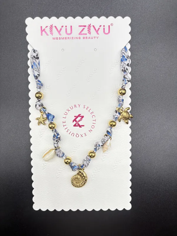 Blue_Alloy_Beaded_Ocean_Charm_Seashell_Anklet_For_Women