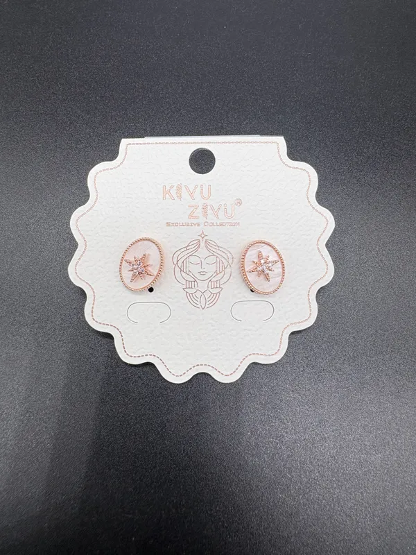 Rose_Gold_Alloy_Floral_Pink_Crystal_Stud_Earrings_For_Women