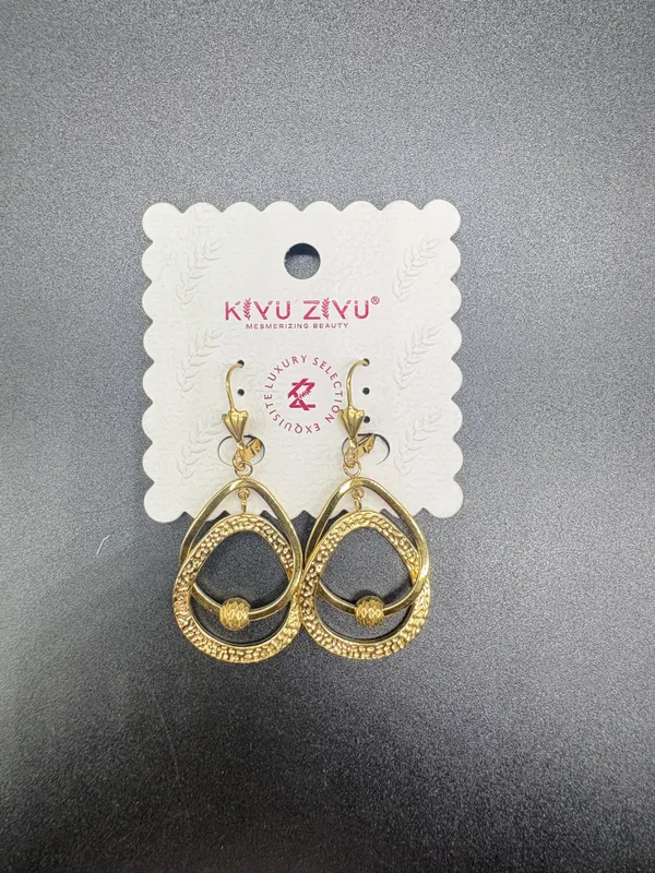 Black_Gold_Toned_Alloy_Teardrop_Dangle_Earrings_For_Women