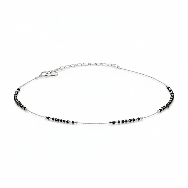 Black_Beads_Sterling_Silver_Anklet92.5_Sterling_silver