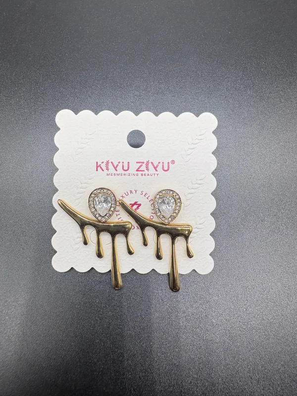 Gold_Alloy_High_Heel_Crystal_Stud_Drop_Earrings_For_Women