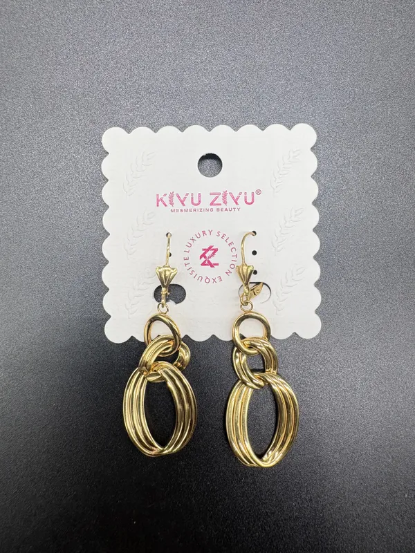 Gold_Alloy_Multi_Loop_Chain_Drop_Earrings_For_Women