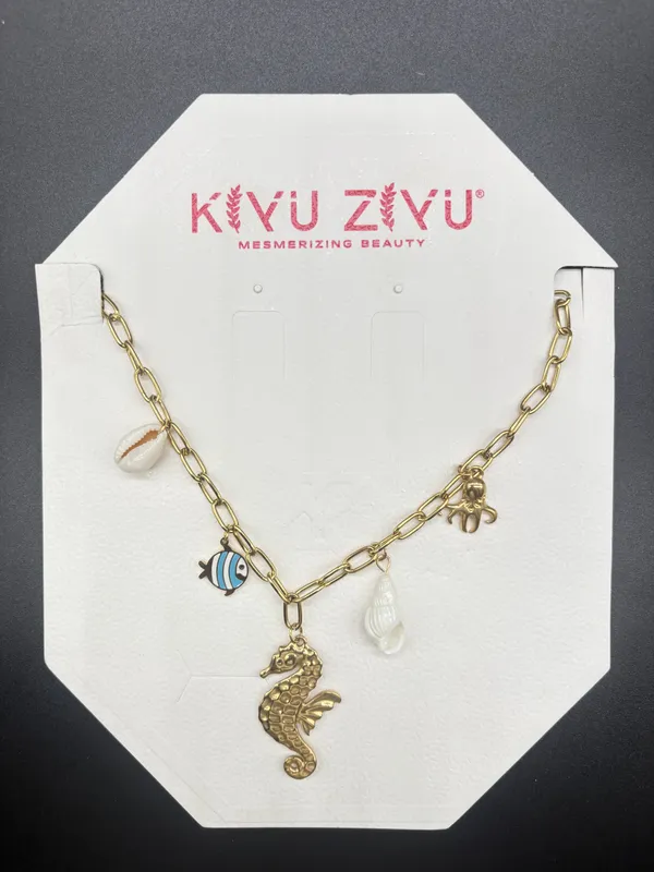 Blue_Gold_Tone_Alloy_Seahorse_Pearl_Shell_Charm_Necklace_For_Women