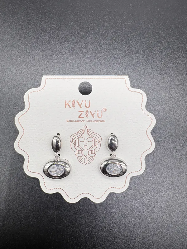 Silver_Alloy_Oval_Drop_Clear_Stone_Earrings_For_Women