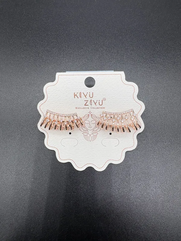 Rose_Gold_Alloy_Crystal_Fringe_Pendant_Necklace_For_Women