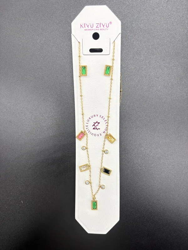 Multicolor_Stone_Gold_Toned_Alloy_Necklace_And_Earrings_Set_For_Women