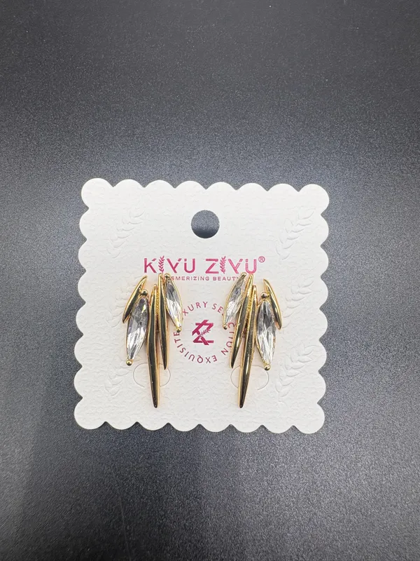 Gold_Alloy_Spike_Crystal_Accent_Drop_Earrings_For_Women